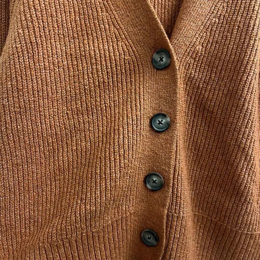 Old Navy Women's Rust Orange Cardigan Sweater | Size Small - Picture 5 of 5
